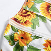 Fresh Women Blouse Sunflower Print Tassel Sunscreen Beach Shawl