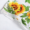 Fresh Women Blouse Sunflower Print Tassel Sunscreen Beach Shawl
