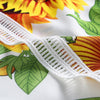 Fresh Women Blouse Sunflower Print Tassel Sunscreen Beach Shawl