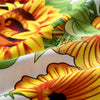 Fresh Women Blouse Sunflower Print Tassel Sunscreen Beach Shawl