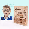 Multifunction Wooden Counting Cognitive Board Creative Early Education Math Toy