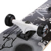 PUENTE 31-inch Skateboard 7-layer Maple Wood Deck with T-shape Tool for Kids / Adults / Beginners