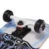 PUENTE 31-inch Skateboard 7-layer Maple Wood Deck with T-shape Tool for Kids / Adults / Beginners