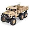 JJRC Q69 1:18 2.4G Six-wheeled RC Military Truck - RTR 10km/h Speed