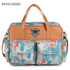 Insular 6068 Nylon Diaper Bag Water Resistant Mother Nappy Handbag Outdoor