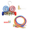 R22 / R134 / R404 / R410 Current Divider Meter Set Air Conditioning Manifold Gauges