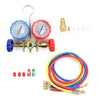 R22 / 404 / R407 / R134 Current Divider Meter Set Air Conditioning Manifold Gauge