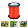 2.4mm 370m Nylon Trimmer Line Lawn Mower Rope Garden Tools Parts