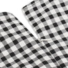 Vintage Plaid Women Dress Sweetheart Neck Short Sleeve High Waist Big Hem