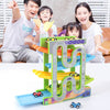 Ramp Racer Car Game Educational Toy with Parking Lot for Kids