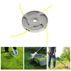 Aluminum Alloy Grass Trimmer Head with 4 Mowing Lines Lawn Mower Accessories
