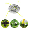 Aluminum Alloy Grass Trimmer Head with 4 Mowing Lines Lawn Mower Accessories