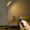 8111 LED Floor Light Folding Flexible Gooseneck Dimmable Remote Control Lamp 1000lm
