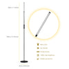 8111 LED Floor Light Folding Flexible Gooseneck Dimmable Remote Control Lamp 1000lm