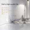 8111 LED Floor Light Folding Flexible Gooseneck Dimmable Remote Control Lamp 1000lm