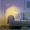 8111 LED Floor Light Folding Flexible Gooseneck Dimmable Remote Control Lamp 1000lm