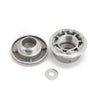 Aluminum Alloy Grass Trimmer Head Garden Lawn Mower Accessories with 4 Mowing Lines