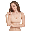 Maternity Nursing Bra Wire Free Padded Seamless Supportive Front Clasps Quick-dry Turn-down Cups