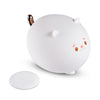 USB Charging Night Light Patting RGB Cartoon Cat Silicone