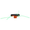 Grass Trimmer Head Nylon Line Cutter with 3 Mowing Rope for Garden Lawnmower Tools Parts
