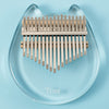 TOM Transparent Animal Model Kalimba Thumb Piano with 17 Keys