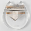 TOM Transparent Animal Model Kalimba Thumb Piano with 17 Keys