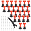 Mini Level Wedges Alignment Tile Spacers Leveling System for Floor Wall Locator