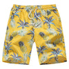 Hawaii Pineapple Print Board Shorts Men