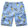 Hawaii Pineapple Print Board Shorts Men
