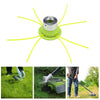 Grass Trimmer Head Nylon Line Cutter with 4 Mowing Rope for Garden Lawnmower Tools Parts