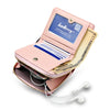 Baellerry Women Wallet PU Leather Zipper Hasp Card Slot Cash Coin Pocket