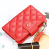 Guapabien PU Leather Women Wallet Zipper Tassel Cash Coin Pocket