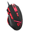 Motospeed V18 Gaming Mouse Monochrome Red Version Max 4000DPI