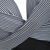 Twisted Striped One-piece Swimsuit