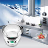5kg 1g Stainless Digital Electronic Kitchen Food Scale with Bowl