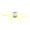 Aluminum Grass Trimmer Head Garden Lawnmower Tools Parts with 4 Mowing Lines