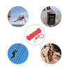 Multipurpose Magnet Fishing Rescue Safety Rope Rock Climbing Cord with Carabiner