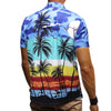 Hawaii Palm Tree Pattern Button Down Shirt Men