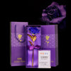 Day Gift 24K Gold Foil Artificial Rose Flower Valentine's Day Birthday Giftblue
