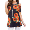 Sunflower Cold Shoulder Longline T-shirt