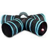 5 Way Foldable Cat Tunnel with Balls Collapsible Pet Tube Toy