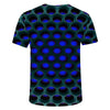 Burning Honeycomb Briquette Graphic Tee Men