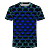 Burning Honeycomb Briquette Graphic Tee Men