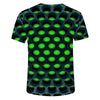 Burning Honeycomb Briquette Graphic Tee Men