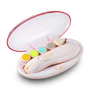 KL - MJQ - 01 Cordless Electric Nail File Drill Rotary Tool Interchangeable Tips Baby Adult