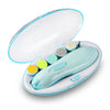 KL - MJQ - 01 Cordless Electric Nail File Drill Rotary Tool Interchangeable Tips Baby Adult