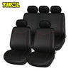 TIROL T21638 11pcs Car Low-back Seat Cover Set Anti-Dust Auto Cushion Protector