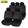 TIROL T21638 11pcs Car Low-back Seat Cover Set Anti-Dust Auto Cushion Protector