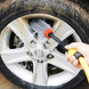 High-pressure Car Wheel Tire Washing Brush Rotating Cleaning Tool with Karcher Connector
