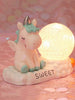 Home Decoration Cartoon Unicorn Shape Decorative LED Night Light